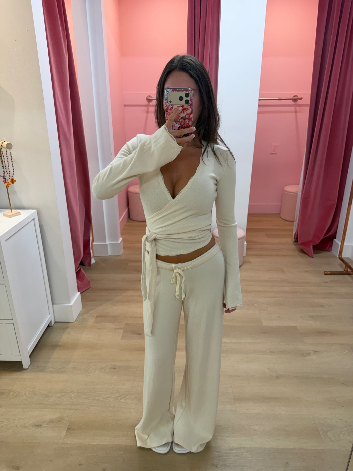 Charlotte Lounge Pants - Vanilla