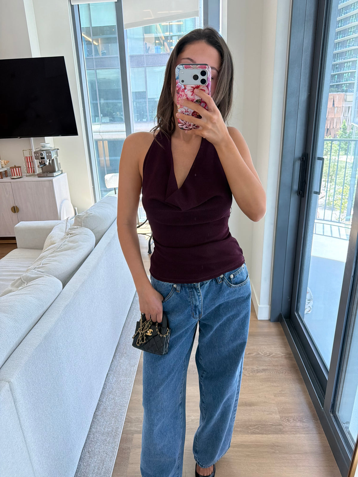 Declan Top - plum