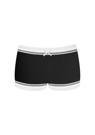Love Story Coverup Short - BLACK
