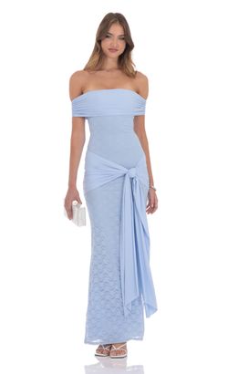 Elsie Wrap Maxi Dress