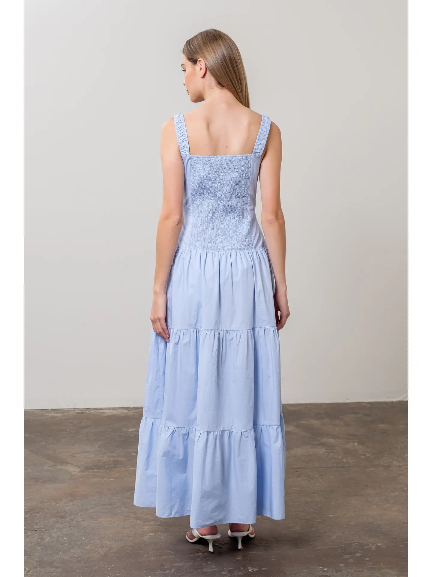 Cassandra Maxi Dress - Blue