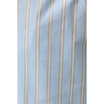 Lottie Tube Top - Stripe Blue