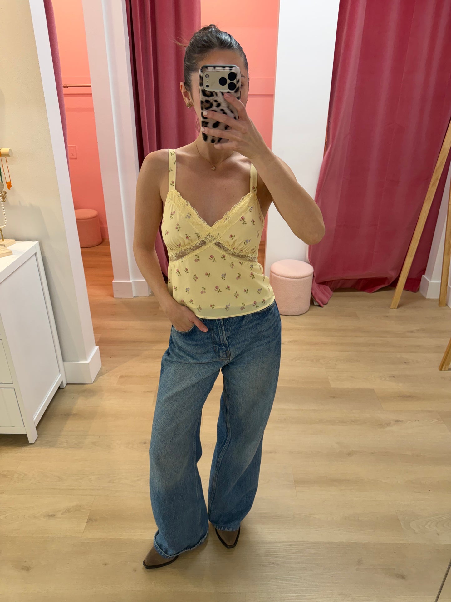 Lizzy Floral Blouse - Yellow