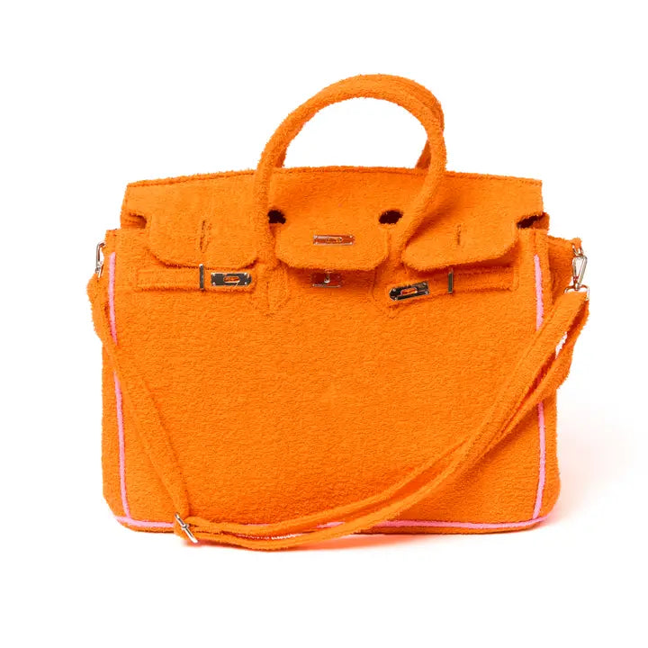 Beach Birkin -Orange Peel Large