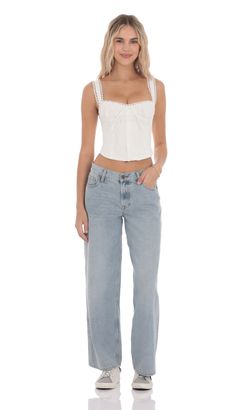Zarah Low Rise Baggy Jeans