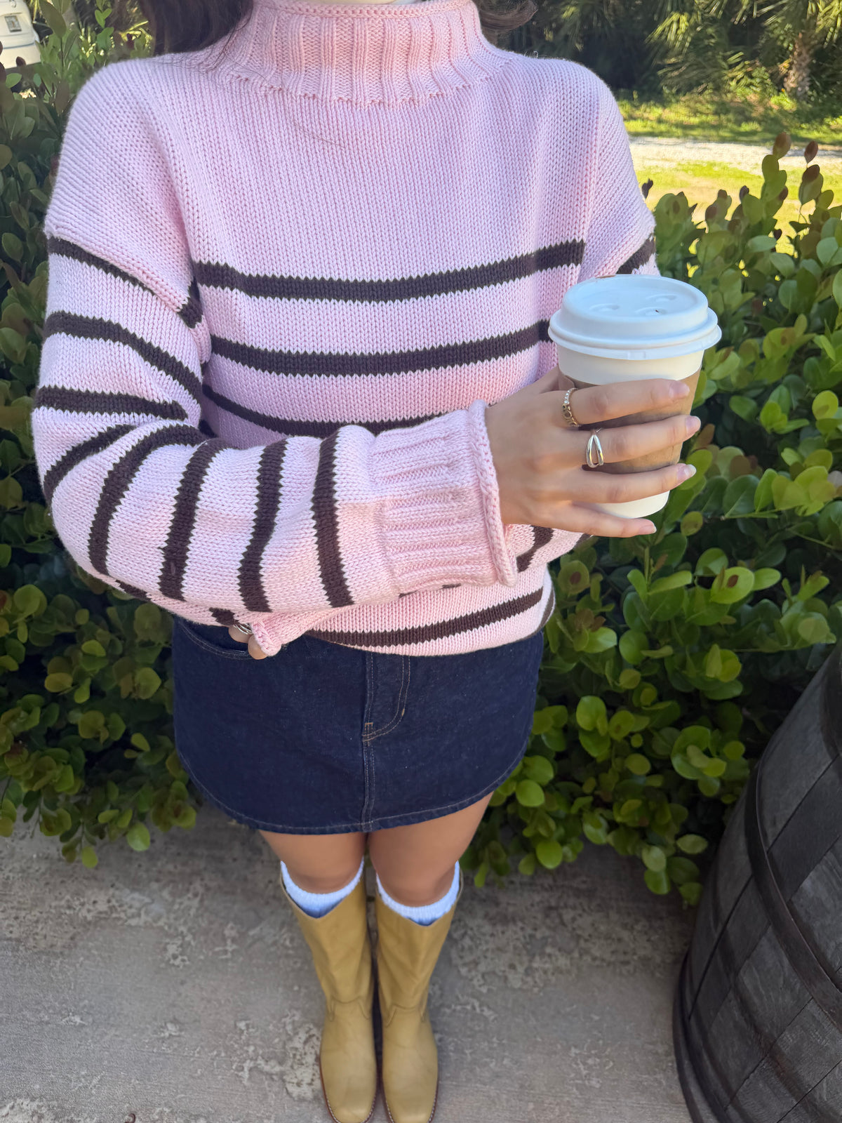 Skylar Sweater - Dusty Rose