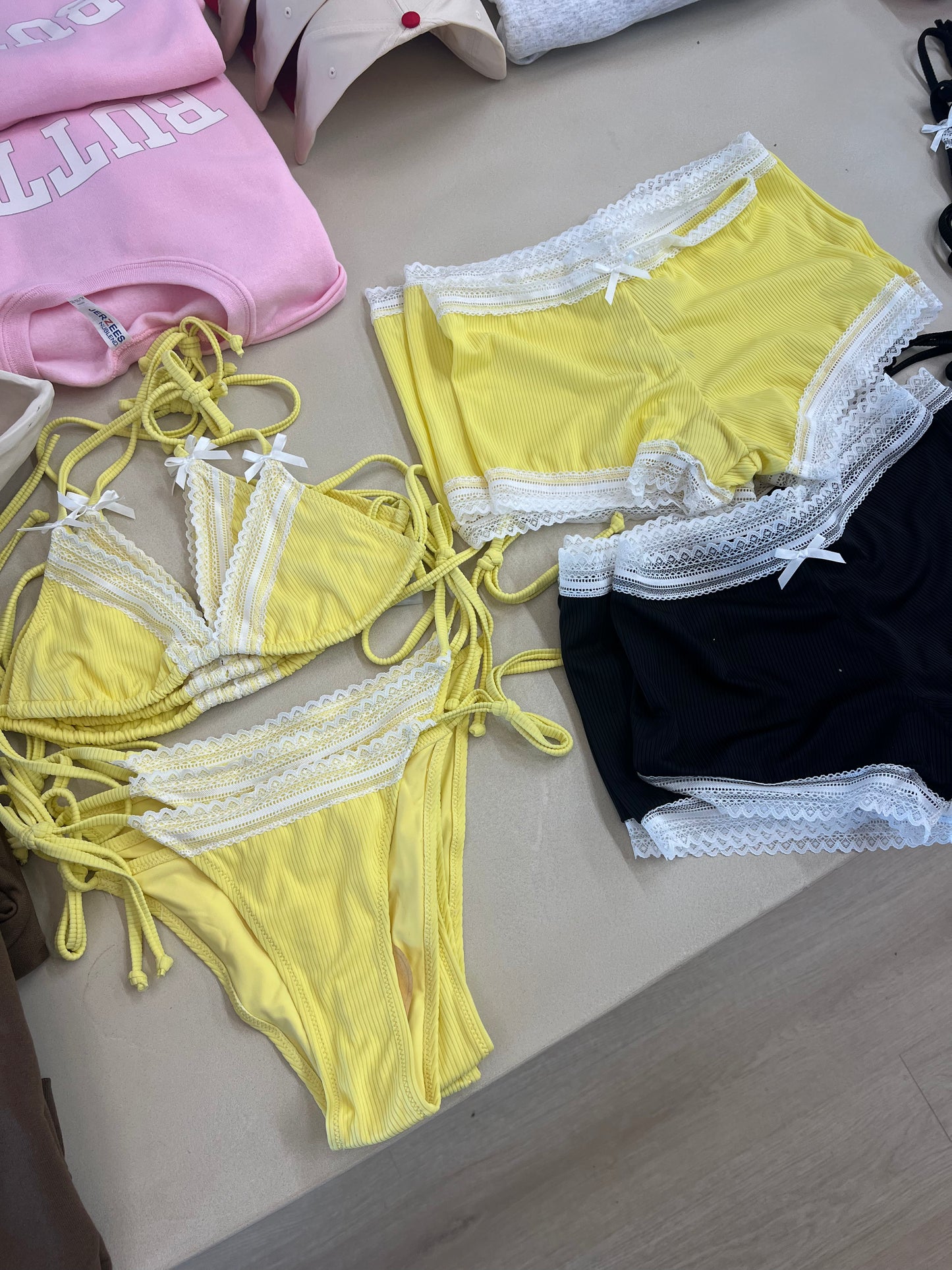 Love Story Bikini Bottom- YELLOW