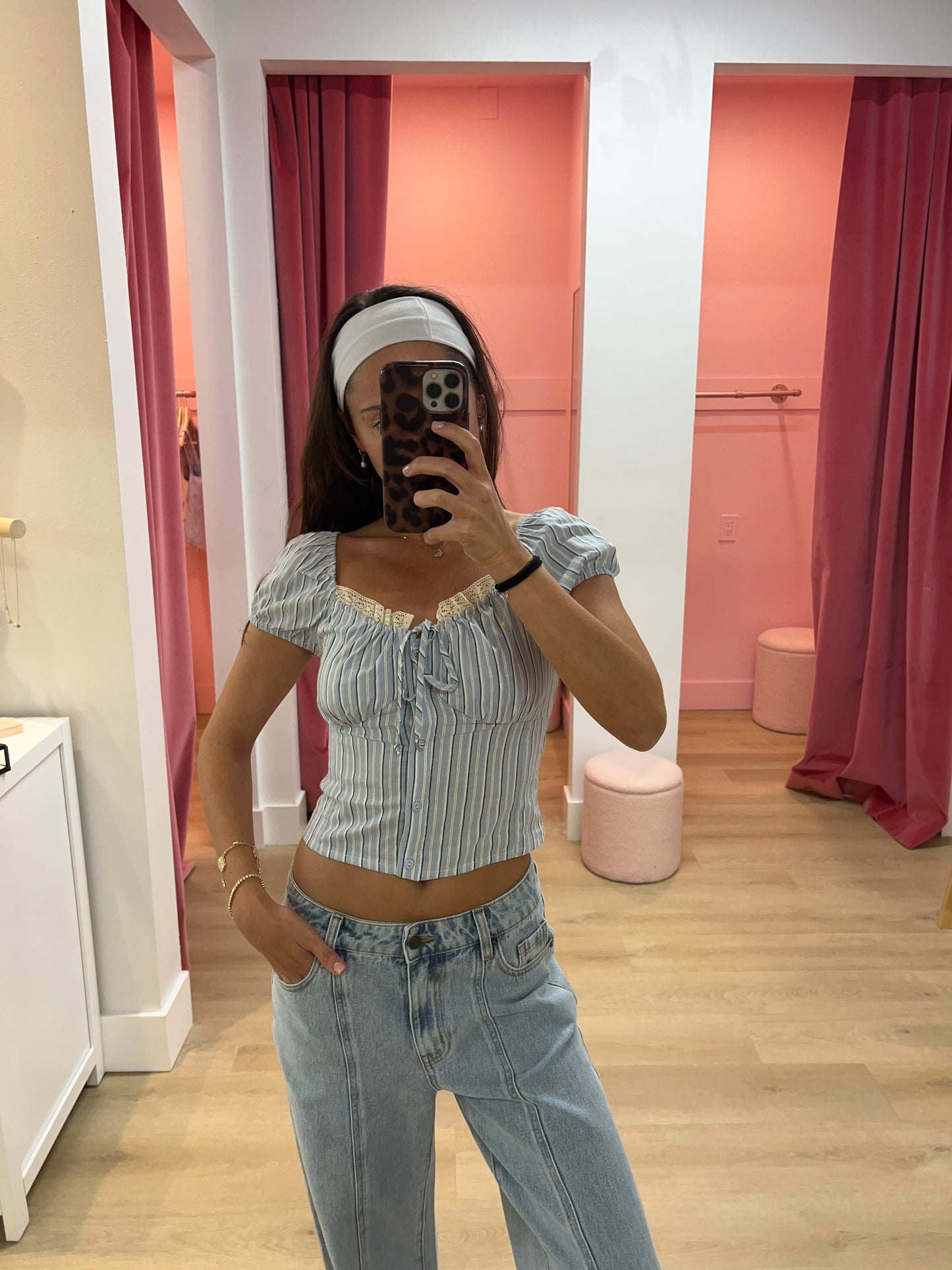 Celine Striped Top