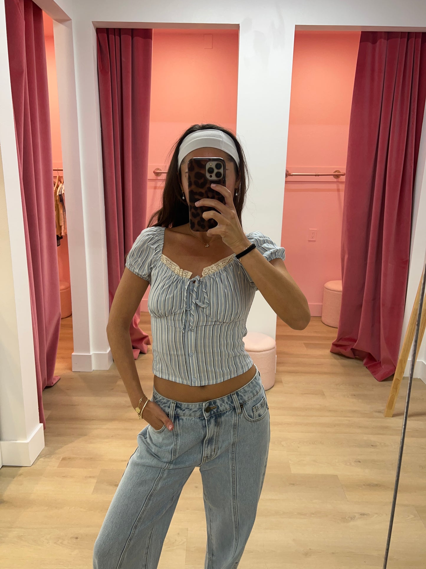 Celine Striped Top