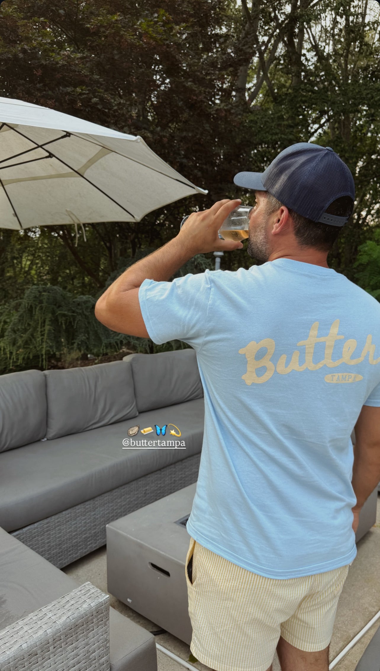 Surfer Tee - Rose