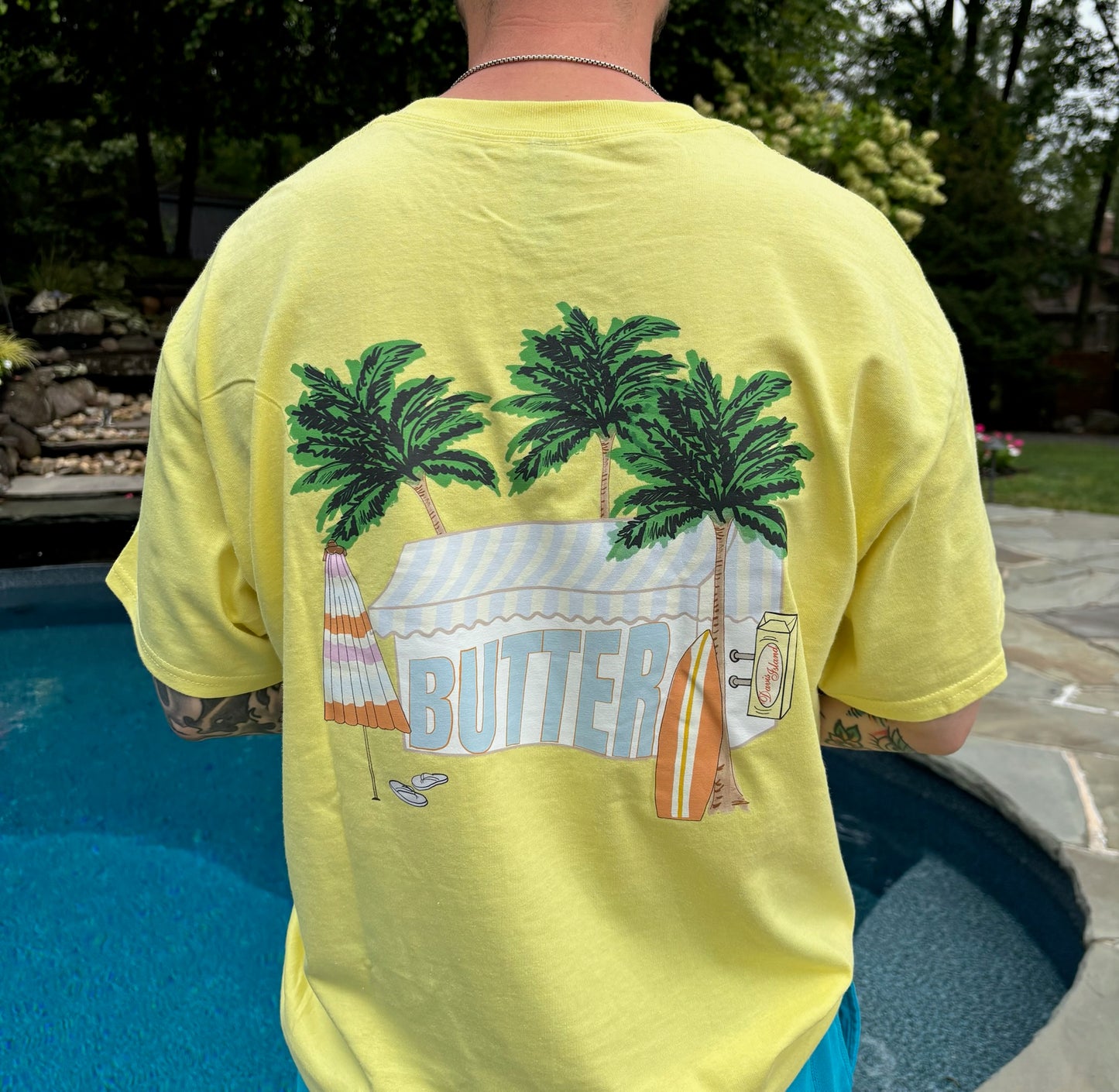 Davis Island Club Tee - Butter