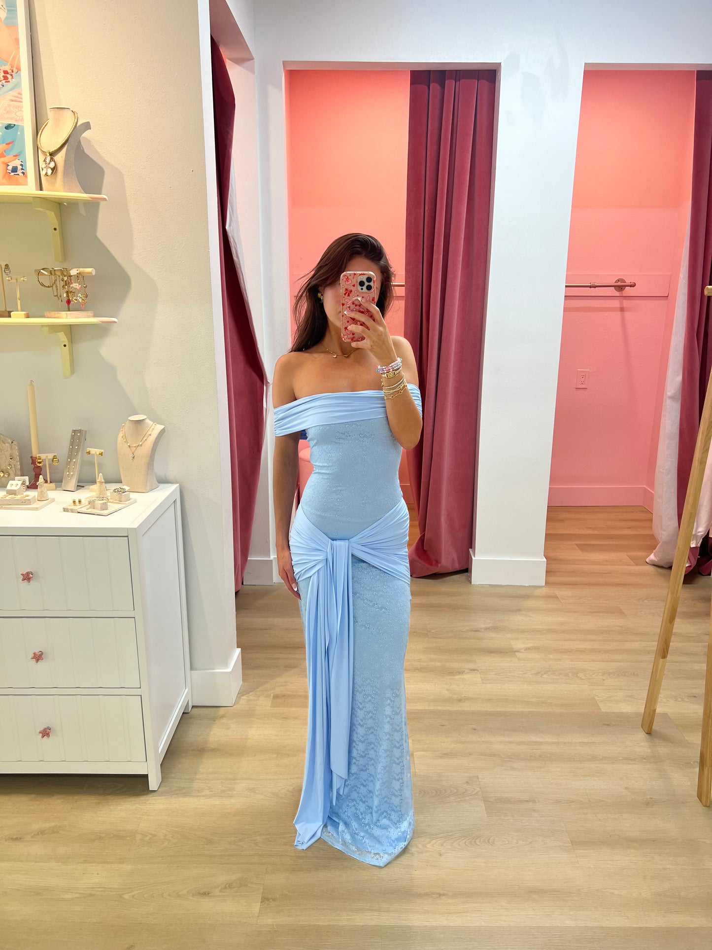 Elsie Wrap Maxi Dress