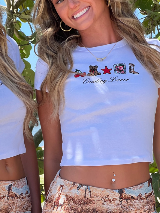Cowboy Lover Baby Tee