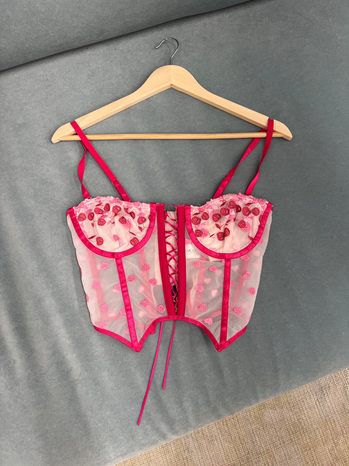 Kaylee Embroidery Corset Top