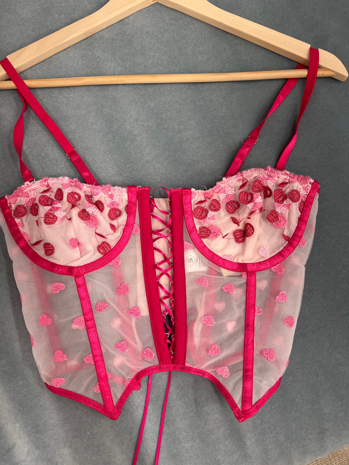 Kaylee Embroidery Corset Top