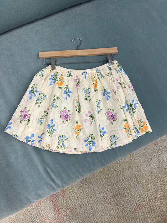 Marrie Floral Flare Skirt
