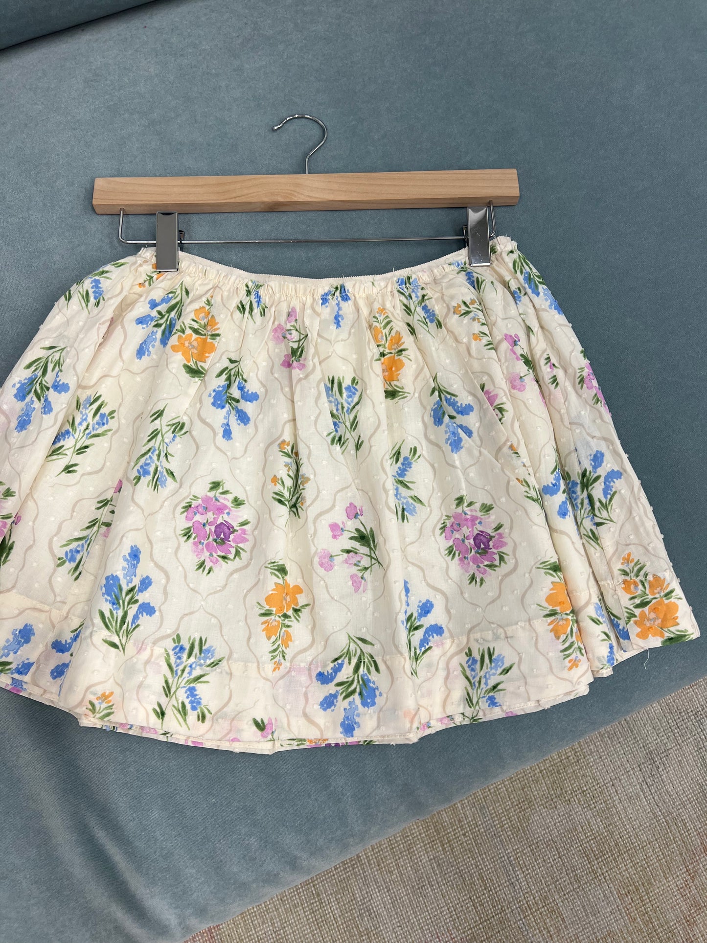 Marrie Floral Flare Skirt
