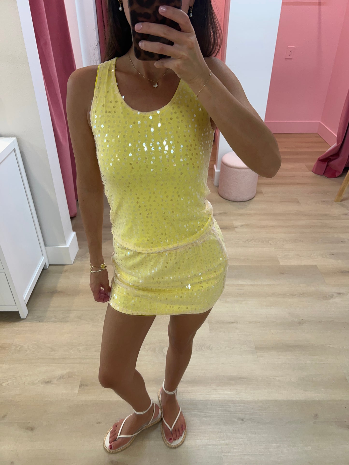 Camila Sparkling Sequin Skirt