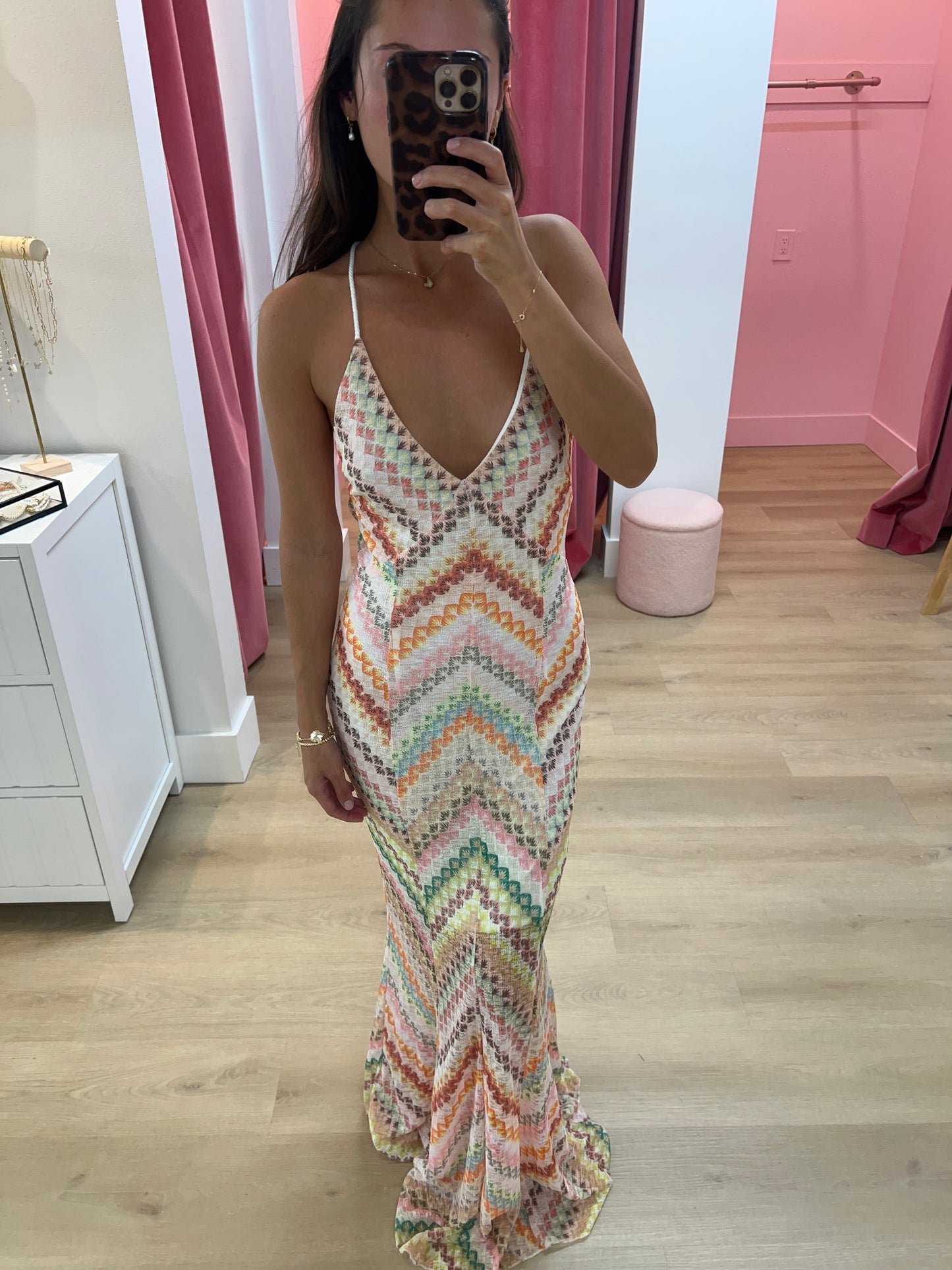 Blakely Crochet Maxi Dress