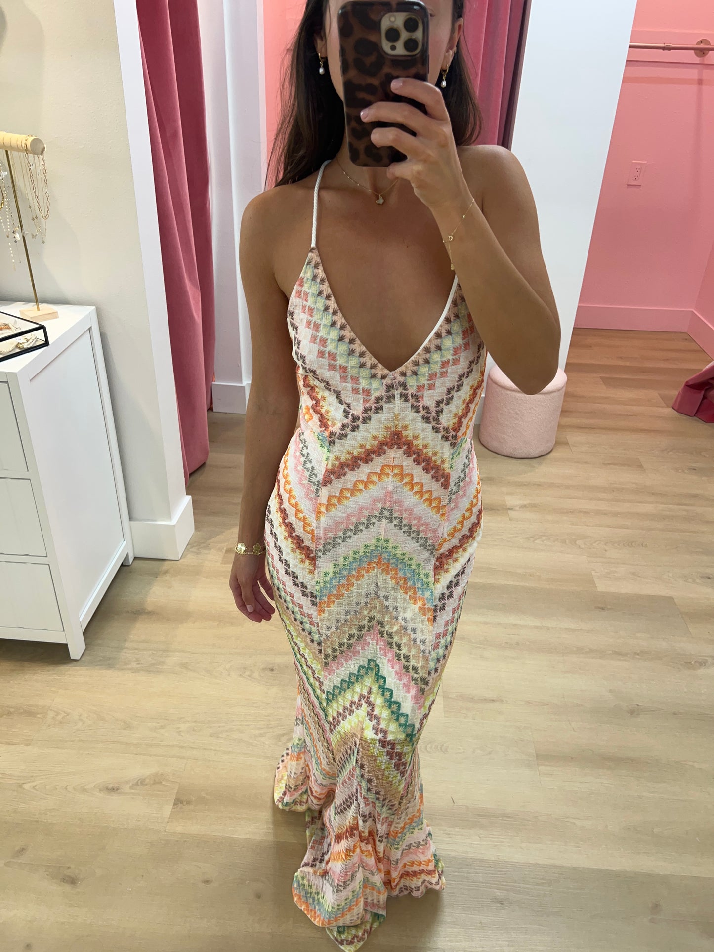 Blakely Crochet Maxi Dress