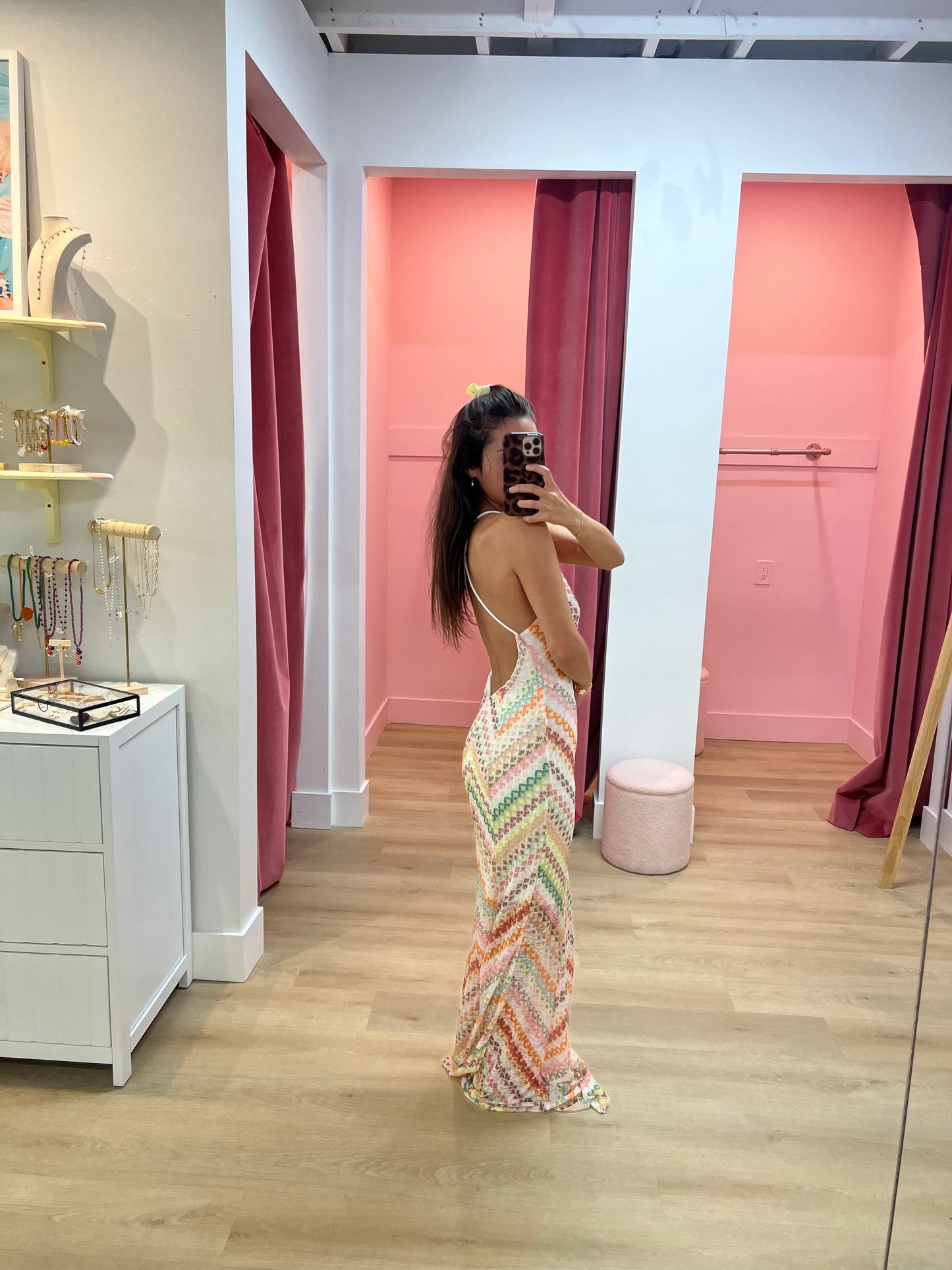Blakely Crochet Maxi Dress