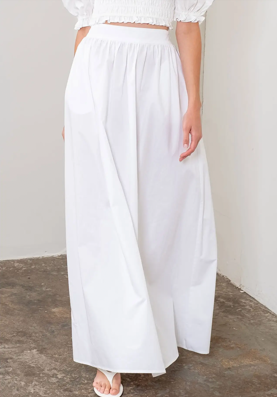 Kate High Waist Midi Skirt