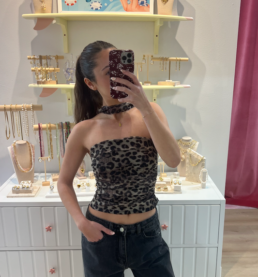 Sasha Mesh Tube Top