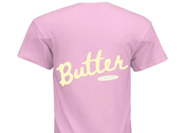Malibu Surf Tee - Rose