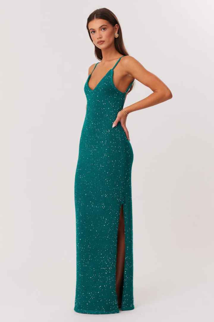 Arzene Maxi Dress - teal