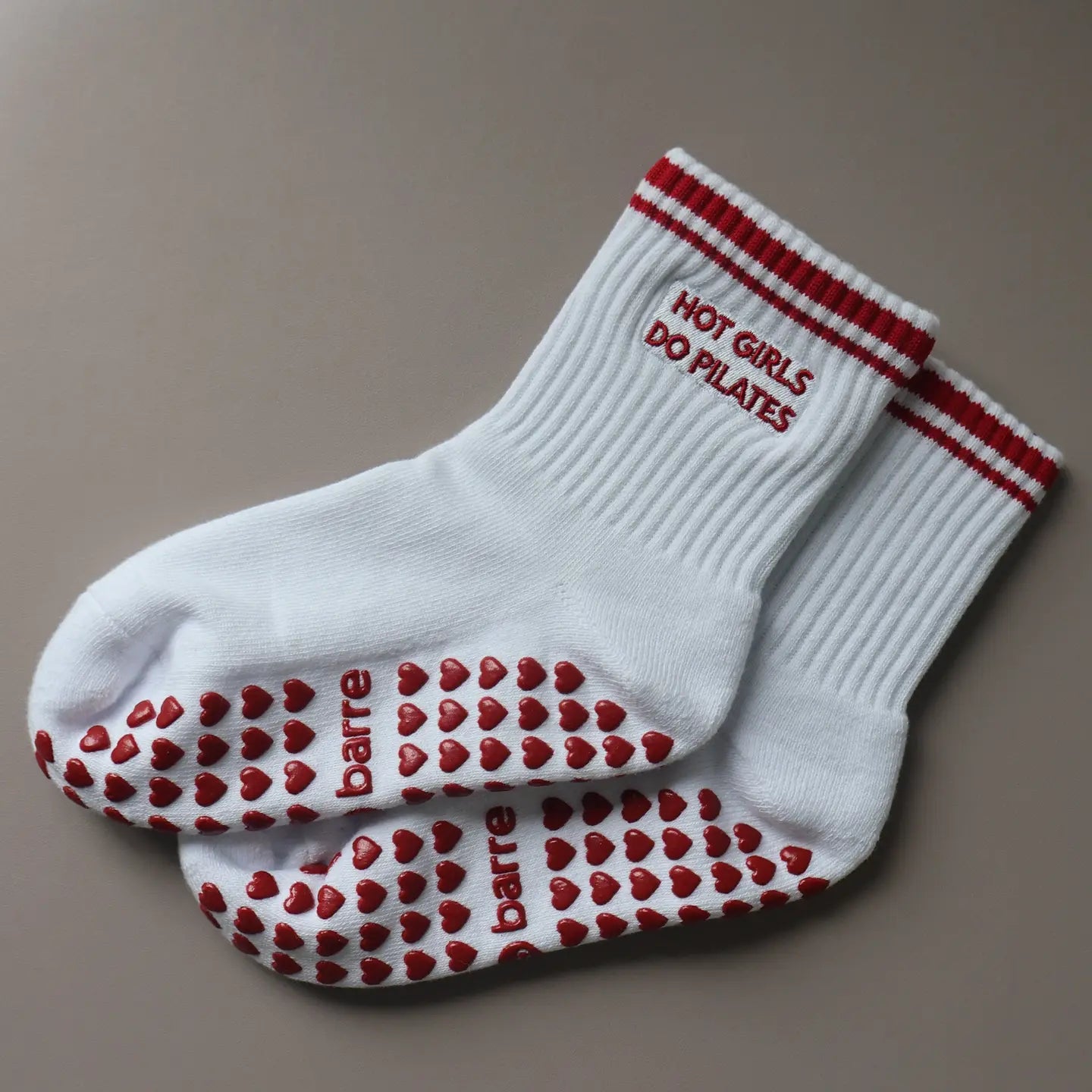 Hot Girls do Pilates Socks - Cherry