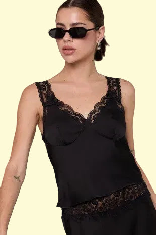 Farrah Lace Cami Top