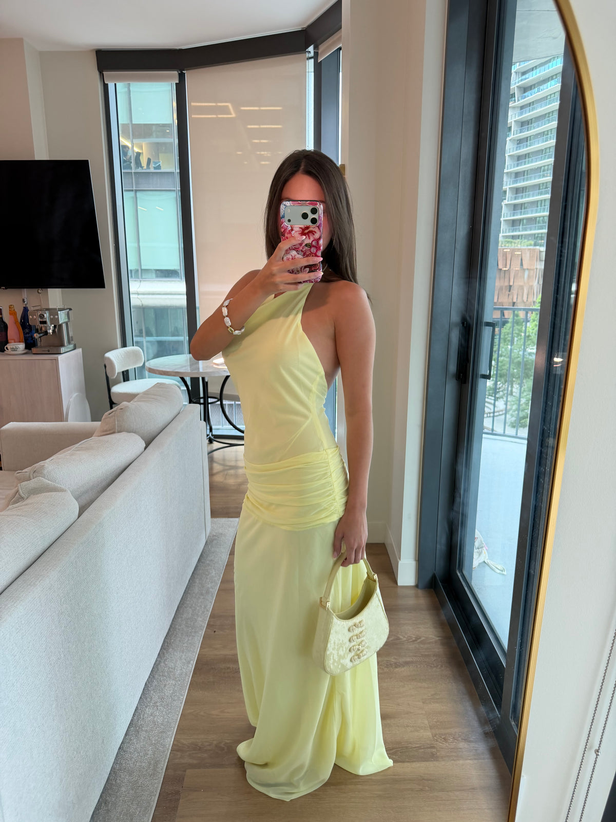 Gemma Dress - Lemon