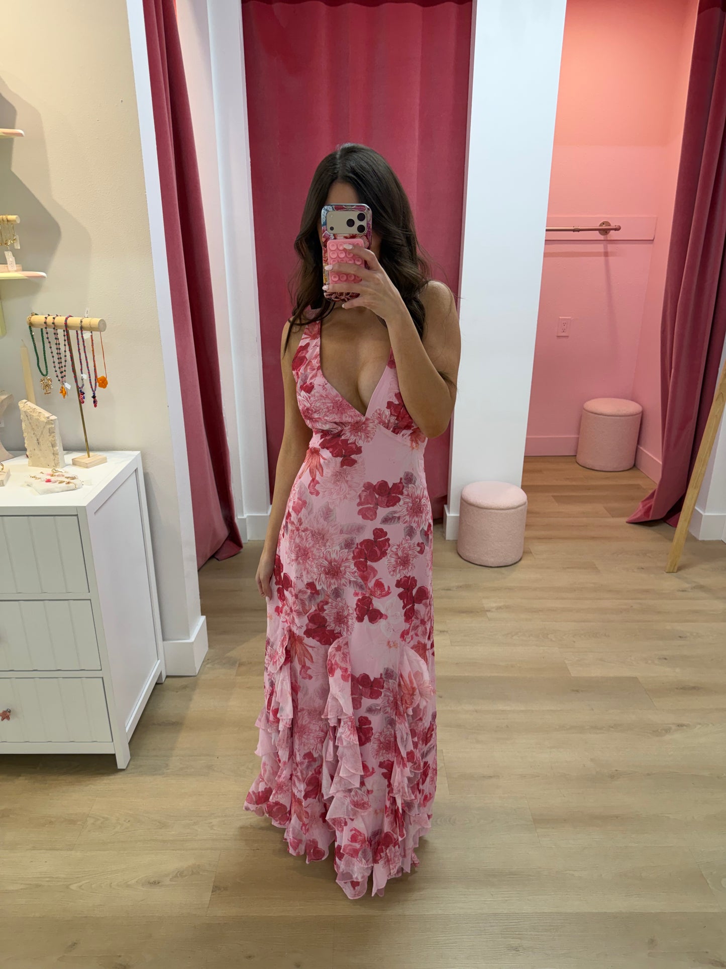 Saskia Halter Maxi Dress