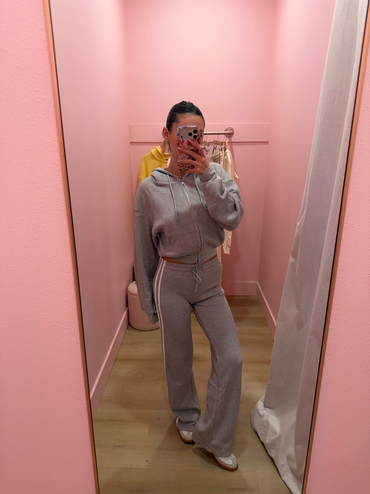Grey Cloud Waffle Lounge Pants