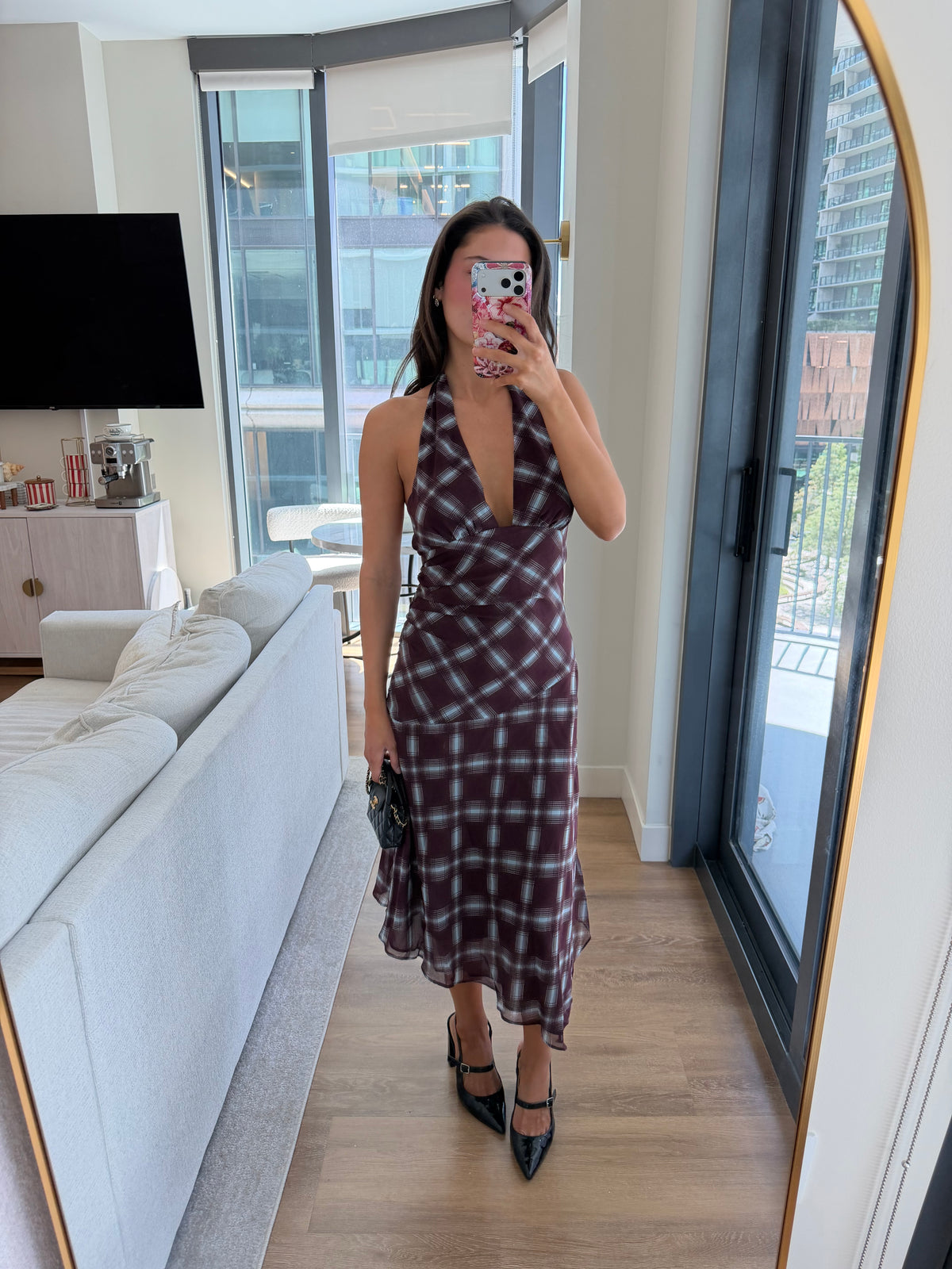 Salvatore Dress - merlot