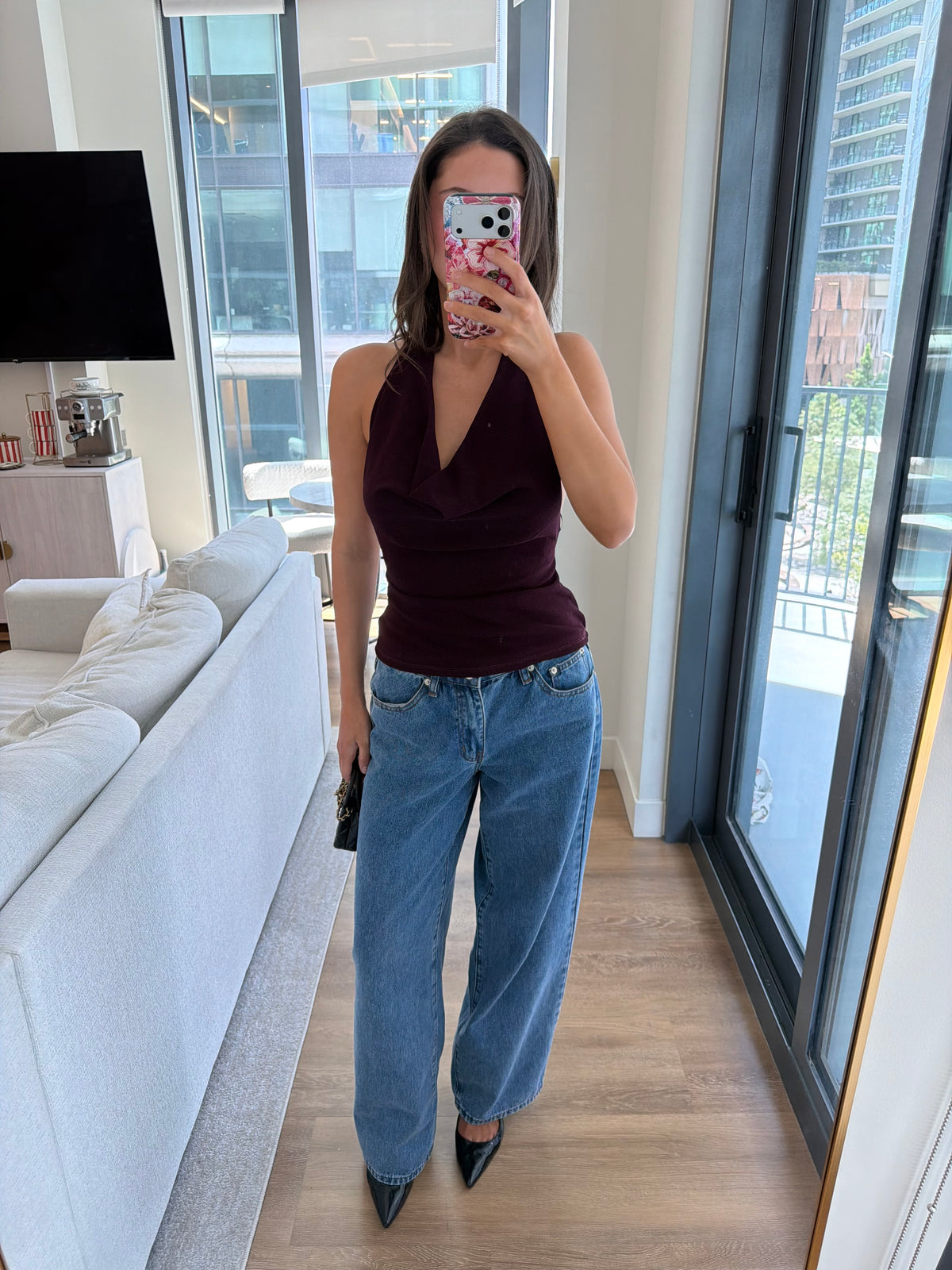 Declan Top - plum
