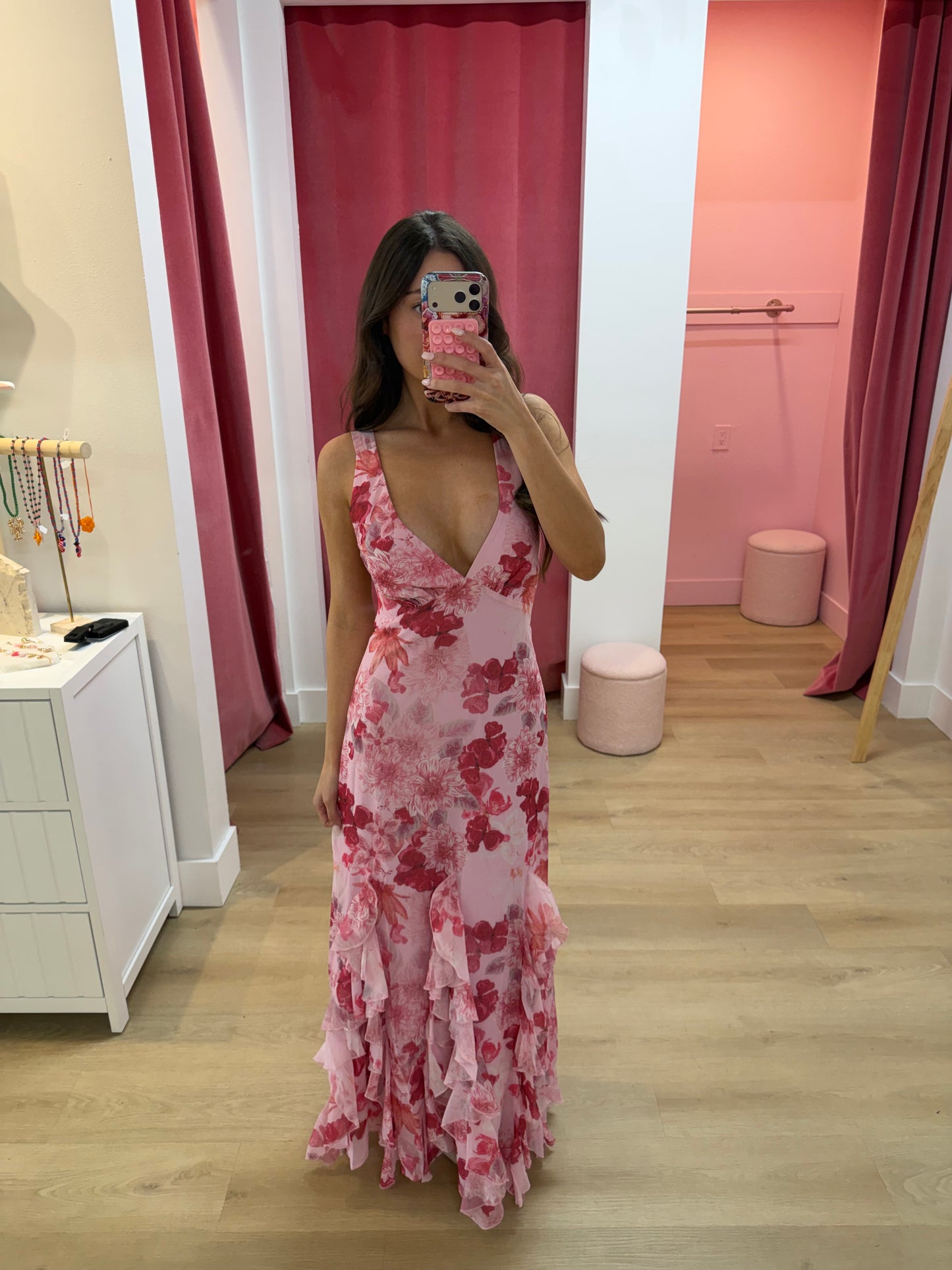 Saskia Halter Maxi Dress