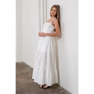 Cassandra Maxi Dress - White