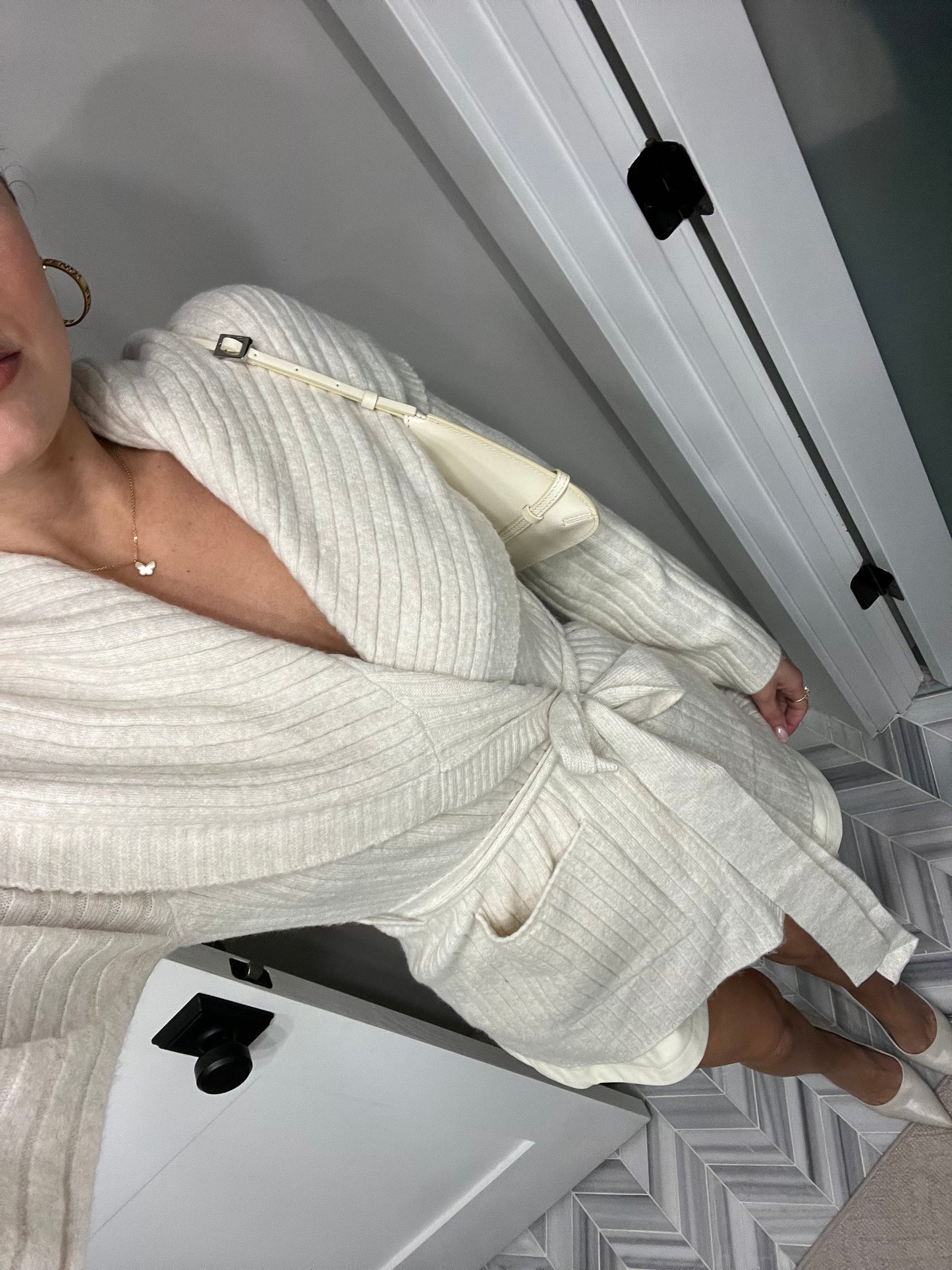 Danielle Wrap Cardigan - Cream