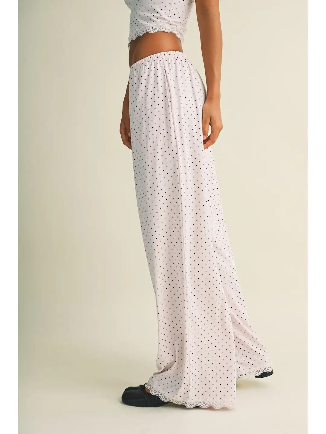 Après Pilates Lounge Pants  - Blush Dot