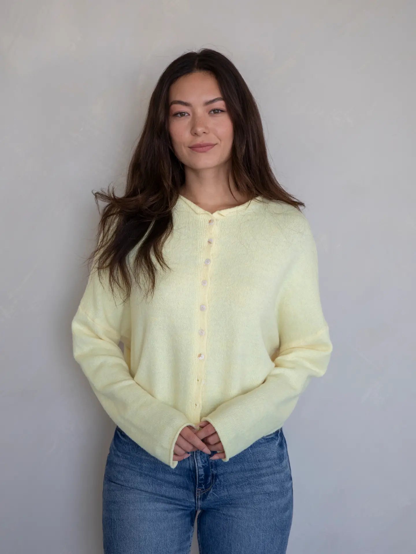 Piper Butter Yellow Cardigan