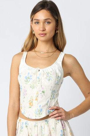 Marrie Floral Top