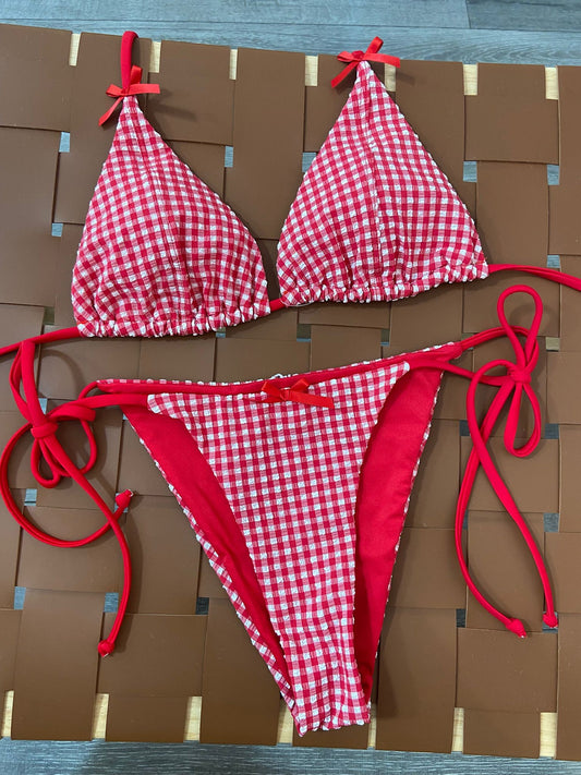 Delilah Bikini Bottom - Cherry