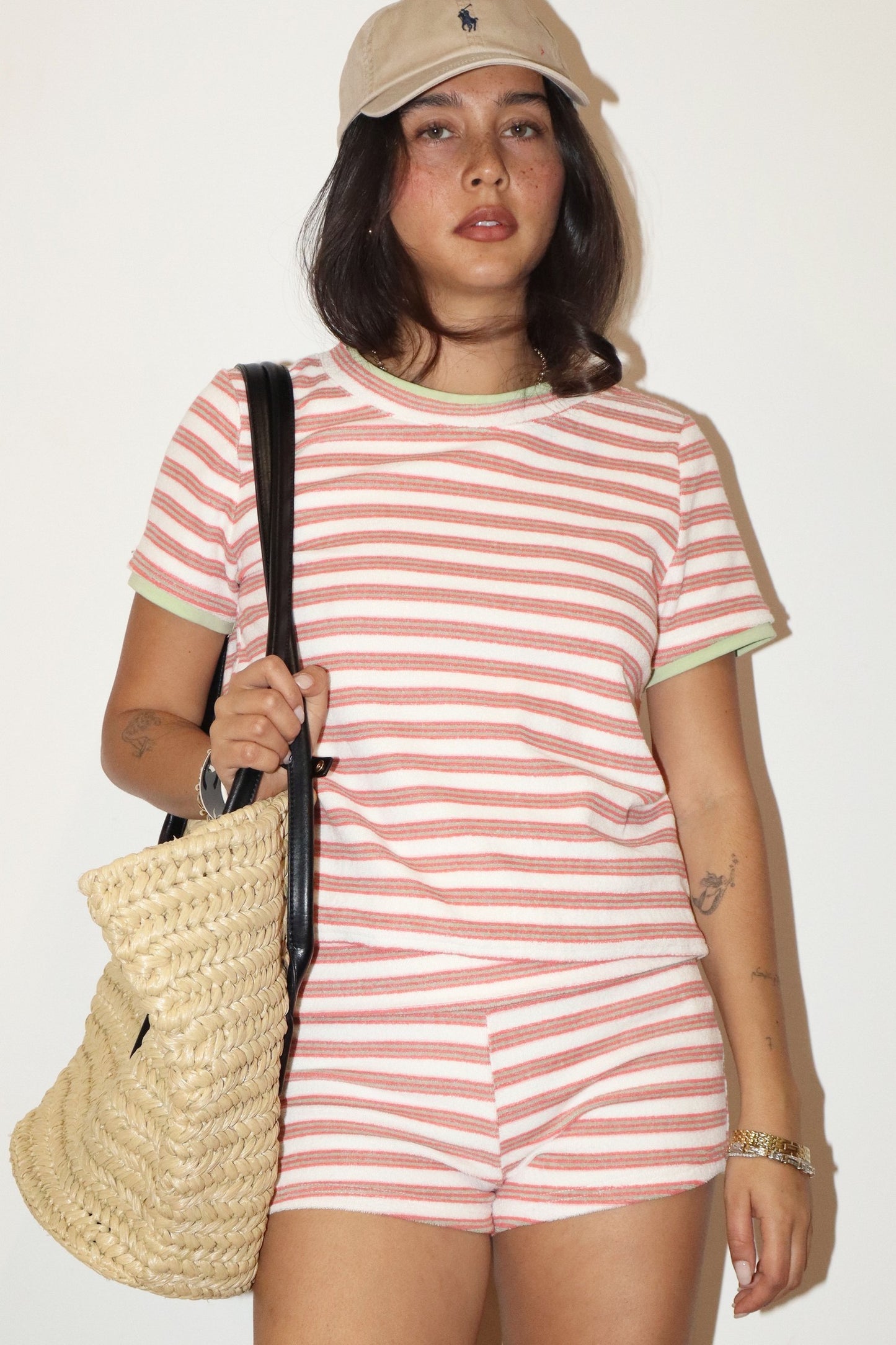 Leilani Terry Tee - Sorbet Stripe