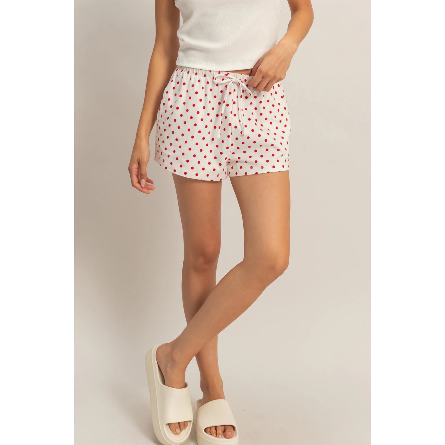 LadyBug Shorts - Red