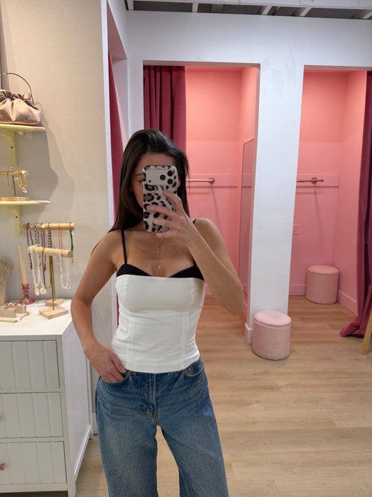 fremont top - two tone