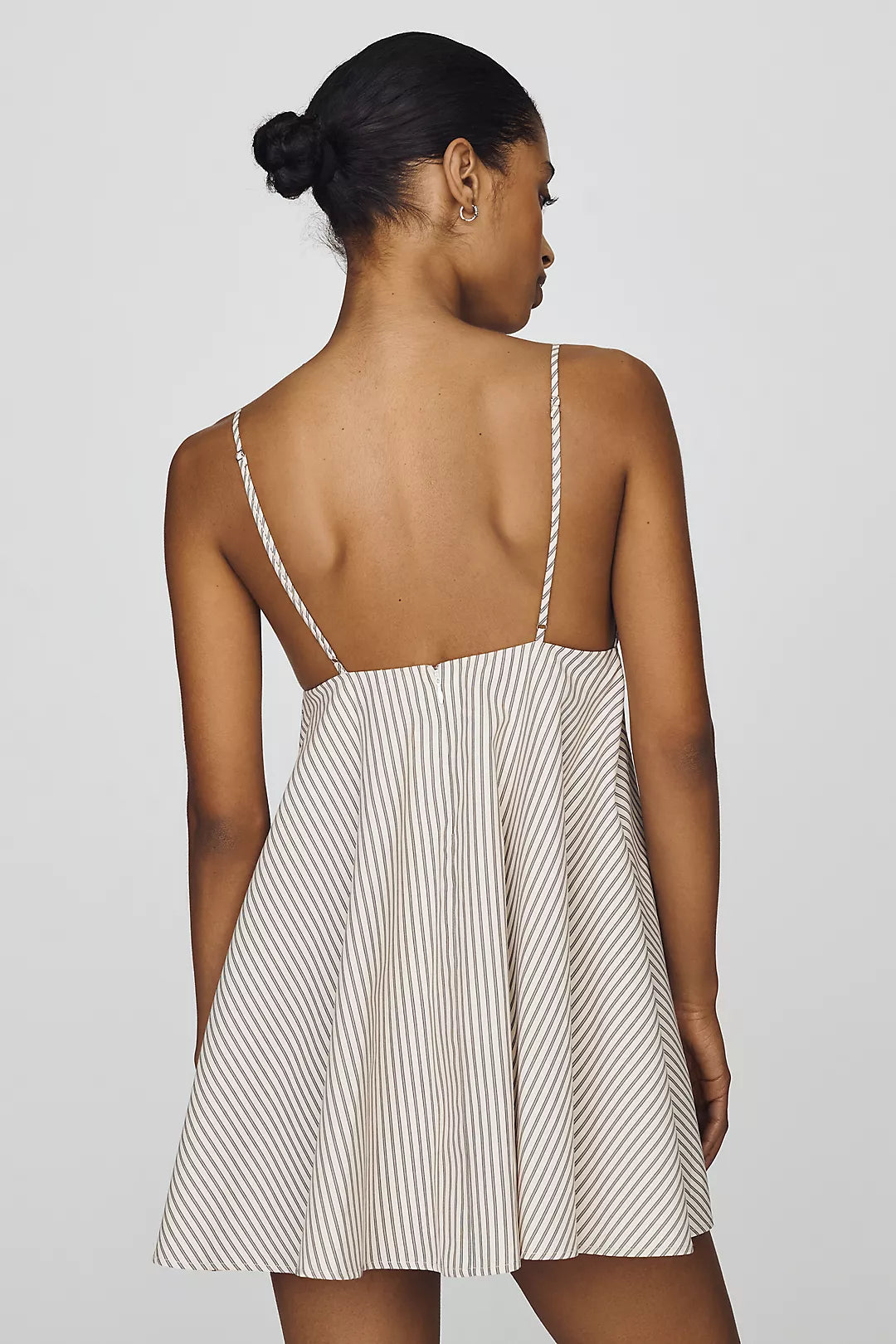 Alessia Cotton Babydoll Mini Dress