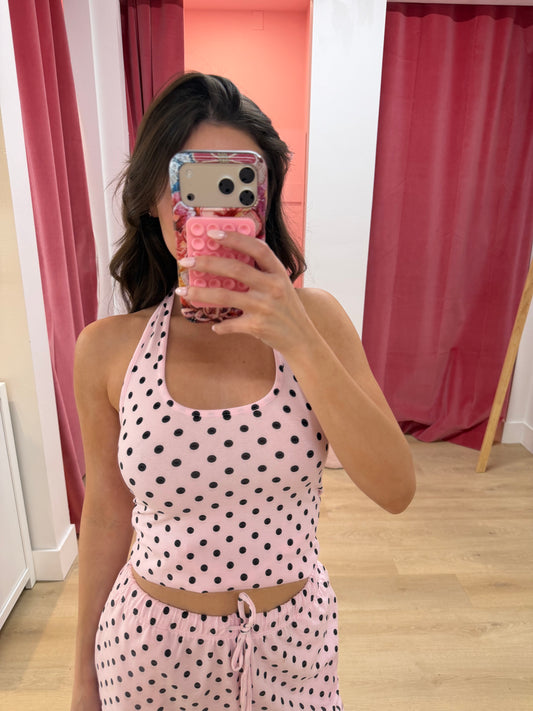 LadyBug Tank Top -Pink