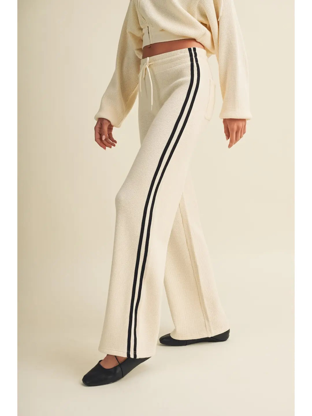 Vanilla Cloud Waffle Lounge Pants