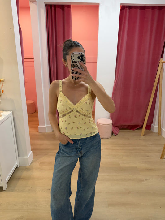 Lizzy Floral Blouse - Yellow